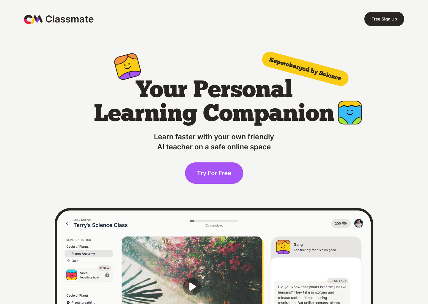 Landing Page